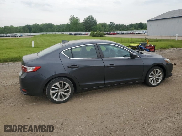 2016 Acura ILX Premium with VIN 19UDE2F76GA009861, listed as a Copart auction lot 59562115 with 167,342 mi miles and Salvage title. Bid and sale history available at DreamBid. Image 3.