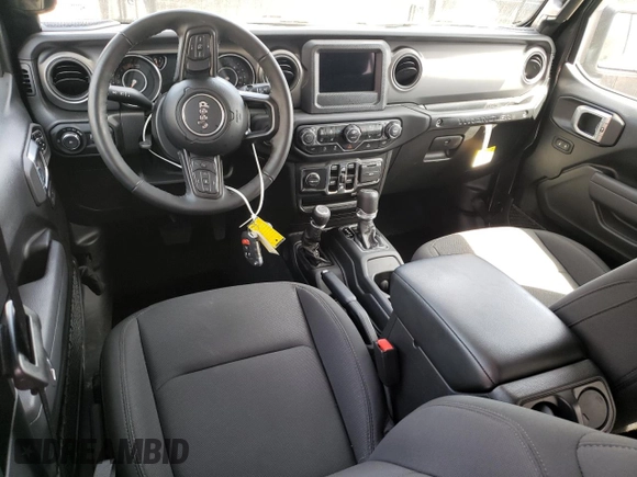 2022 Jeep Wrangler Unlimited Willys Sport with VIN 1C4HJXDM8NW276565, listed as a Copart auction lot 49680384 with Not provided miles and Salvage title. Bid and sale history available at DreamBid. Image 8.