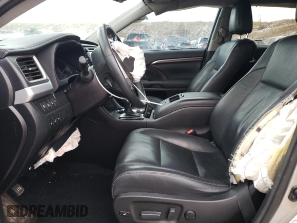 2016 Toyota Highlander Hybrid Limited with VIN 5TDDCRFH2GS019375, listed as a Copart auction lot 40628194 with 76,003 mi miles. Bid and sale history available at carsss.com. Image 7.
