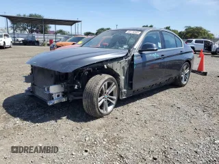 2018 BMW 3 Series 328d with VIN WBA8E5C58JA246215, listed as a Copart auction lot 60178393 with 100,153 mi miles and . Bid and sale history available at DreamBid. Image 1.