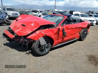 2023 Ford Mustang EcoBoost with VIN 1FATP8UH1P5108525, listed as a Copart auction lot 56769745 with 31,813 mi miles and Salvage title. Bid and sale history available at DreamBid. Image 1.