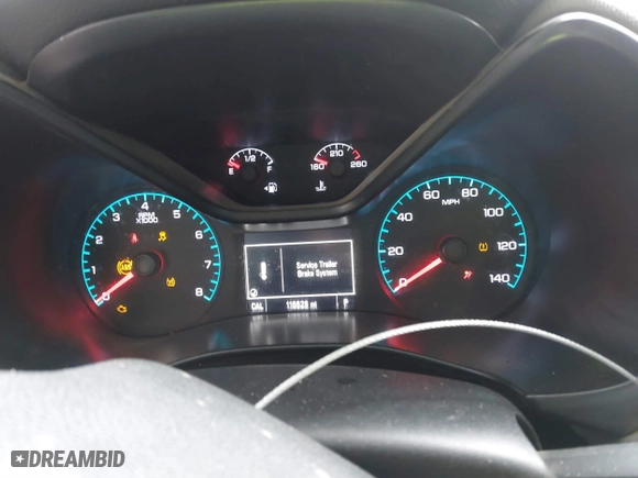 2017 Chevrolet Colorado 4WD WT with VIN 1GCGTBEN5H1319048, listed as a IAAI auction lot 41724454 with 116,628 mi miles. Bid and sale history available at carsss.com. Image 7.