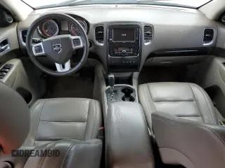 2013 Dodge Durango Crew with VIN 1C4RDHDG6DC657438, listed as a Copart auction lot 62883675 with 129,500 mi miles and Clean title. Bid and sale history available at DreamBid. Image 8.