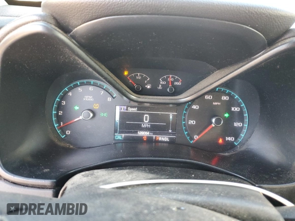 2017 GMC Canyon 2WD SLE with VIN 1GTG5CEA4H1149827, listed as a Copart auction lot 45521665 with 129,084 mi miles and Salvage Title. Bid and sale history available at carsss.com. Image 9.