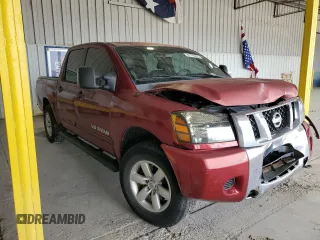 2009 Nissan Titan SE with VIN 1N6BA07D99N313592, listed as a Copart auction lot 41770525 with 140,252 mi miles and Salvage Title. Bid and sale history available at carsss.com. Image 4.