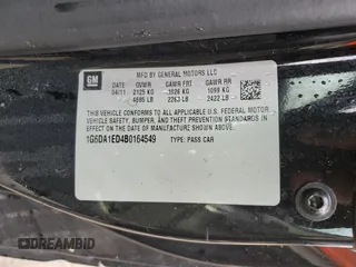 2011 Cadillac CTS с VIN 1G6DA1ED4B0164549, выставлен на аукционе Copart как лот 73821484 с пробегом Не указан миль и На запчасти • Non repairable. История ставок и продаж доступна на DreamBid. Изображение 13.