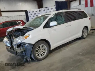 2013 Toyota Sienna XLE AAS with VIN 5TDYK3DC7DS378919, listed as a Copart auction lot 50792515 with 165,256 mi miles and Salvage Title. Bid and sale history available at carsss.com. Image 1.