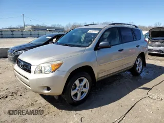 2008 Toyota RAV4 with VIN JTMBK35VX85048239, listed as a Copart auction lot 46907865 with 167,480 mi miles and Salvage Title. Bid and sale history available at carsss.com. Image 1.