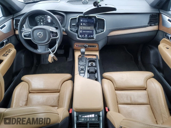 2016 Volvo XC90 with VIN YV4A22PN4G1003433, listed as a Copart auction lot 49570135 with 146,462 mi miles and Salvage Title. Bid and sale history available at DreamBid. Image 8.