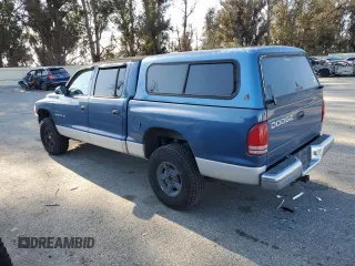2001 Dodge Dakota with VIN 1B7HL2AX71S339829, listed as a Copart auction lot 44539825 with 183,961 mi miles and Salvage title. Bid and sale history available at DreamBid. Image 2.