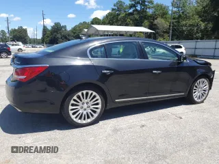 2015 Buick LaCrosse Premium II with VIN 1G4GF5G35FF224943, listed as a Copart auction lot 66377424 with 120,387 mi miles and Salvage Title. Bid and sale history available at DreamBid. Image 3.