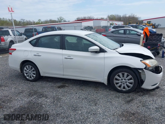 2014 Nissan Sentra S with VIN 3N1AB7AP3EL642177, listed as a IAAI auction lot 42022129 with 153,289 mi miles and . Bid and sale history available at DreamBid. Image 14.