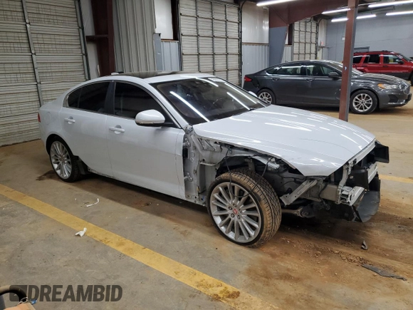 2018 Jaguar XE with VIN SAJAN4EVXJCP17542, listed as a Copart auction lot 45639745 with 79,934 mi miles and Salvage Title. Bid and sale history available at DreamBid. Image 4.