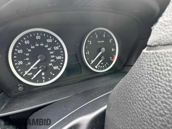 2006 BMW 5 Series 550i with VIN WBANB53506CP00450, listed as a Copart auction lot 83744374 with Not Provided miles and Clean Title. Bid and sale history available at DreamBid. Image 8.