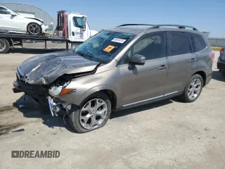 2017 Subaru Forester Touring with VIN JF2SJATC4HH428766, listed as a Copart auction lot 50824015 with 76,756 mi miles and Salvage Title. Bid and sale history available at DreamBid. Image 1.