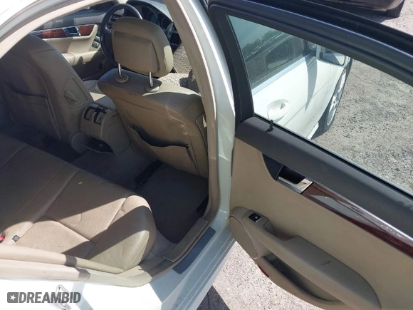 2011 Mercedes-Benz C-Class C 300 Sport with VIN WDDGF5EB1BA468679, listed as a IAAI auction lot 41876129 with 120,359 mi miles. Bid and sale history available at carsss.com. Image 8.