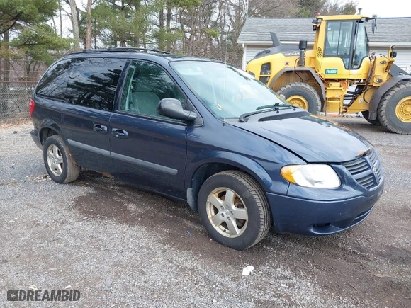 2007 Dodge Caravan SXT with VIN 1D4GP45R67B161432, listed as a IAAI auction lot 41814017 with NaN miles. Bid and sale history available at carsss.com. Image 1.