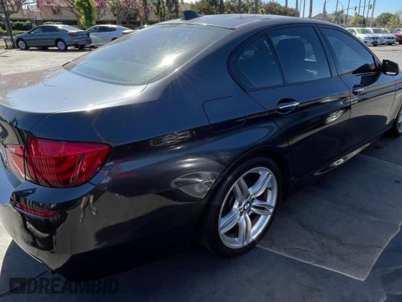 2013 BMW 5 Series 535i with VIN WBAFR7C59DC818571, listed as a Copart auction lot 88823475 with 158,098 mi miles and Clean Title. Bid and sale history available at DreamBid. Image 4.