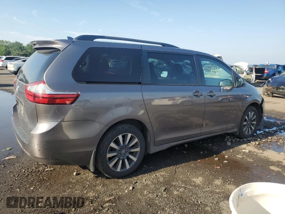 2018 Toyota Sienna LE with VIN 5TDJZ3DC3JS203625, listed as a Copart auction lot 61287235 with 98,183 mi miles and Salvage title. Bid and sale history available at DreamBid. Image 3.