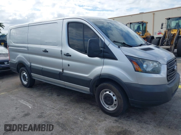 2017 Ford Transit with VIN 1FTYR1ZG1HKA17596, listed as a IAAI auction lot 42183066 with 148,333 mi miles and . Bid and sale history available at carsss.com. Image 1.
