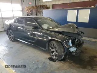 2019 Dodge Charger GT with VIN 2C3CDXHG7KH691896, listed as a Copart auction lot 89050095 with 91,602 mi miles and Salvage Title. Bid and sale history available at DreamBid. Image 4.