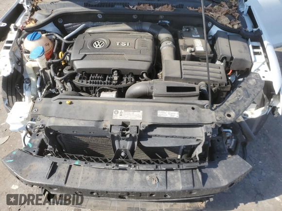 2015 Volkswagen Jetta SE with VIN 3VWD17AJ8FM343642, listed as a Copart auction lot 61975665 with 106,035 mi miles and Salvage title. Bid and sale history available at DreamBid. Image 11.