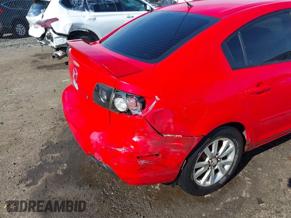2008 Mazda 3 i Touring with VIN JM1BK12G081873689, listed as a IAAI auction lot 42066023 with 209,280 mi miles and . Bid and sale history available at carsss.com. Image 6.