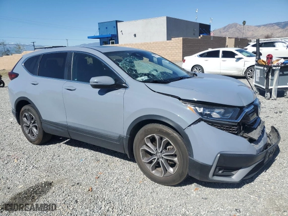 2020 Honda CR-V EX with VIN 7FARW1H59LE013691, listed as a Copart auction lot 46988935 with 41,271 mi miles and Salvage Title. Bid and sale history available at carsss.com. Image 4.