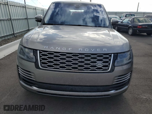 2020 Land Rover Range Rover P525 HSE с VIN SALGS2SE6LA593349, выставлен на аукционе Copart как лот 89162435 с пробегом 69 917 миль миль и Списание • Salvage title. История ставок и продаж доступна на DreamBid. Изображение 5.