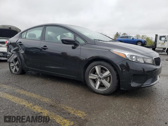 2018 Kia Forte LX with VIN 3KPFL4A7XJE198146, listed as a Copart auction lot 52150565 with 42,594 mi miles and Salvage Title. Bid and sale history available at carsss.com. Image 4.