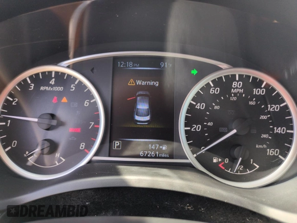 2017 Nissan Sentra SV with VIN 3N1AB7AP2HL645513, listed as a Copart auction lot 61483265 with 67,261 mi miles and Clean title. Bid and sale history available at DreamBid. Image 9.