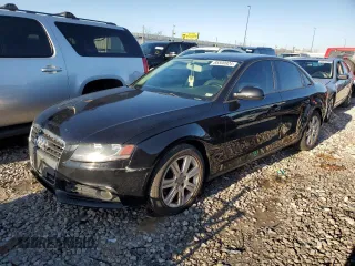 2010 Audi A4 2.0T Premium with VIN WAUAFAFL4AN018187, listed as a Copart auction lot 85500924 with 184,954 mi miles and Clean Title. Bid and sale history available at carsss.com. Image 1.