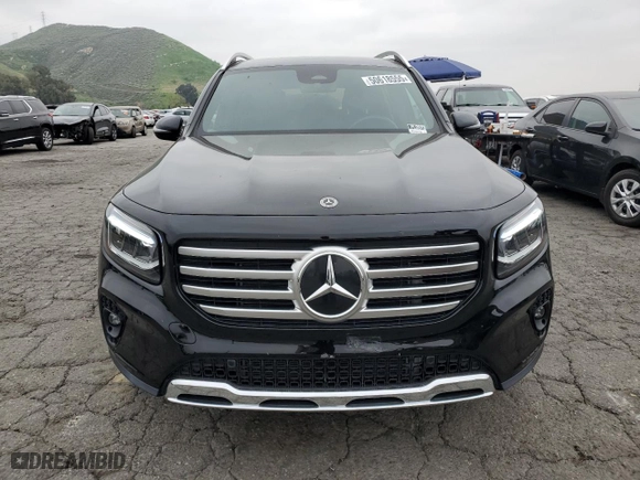 2024 Mercedes-Benz GLB with VIN W1N4M4GB6RW351888, listed as a Copart auction lot 50618555 with 10,676 mi miles and Salvage Title. Bid and sale history available at carsss.com. Image 5.
