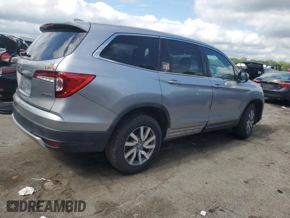 2022 Honda Pilot EX-L with VIN 5FNYF6H55NB000895, listed as a Copart auction lot 64764535 with 150,157 mi miles and Clean title. Bid and sale history available at DreamBid. Image 3.