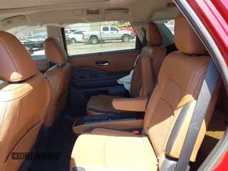 2023 Nissan Pathfinder Platinum with VIN 5N1DR3DK6PC210286, listed as a IAAI auction lot 42021775 with 48,482 mi miles and . Bid and sale history available at DreamBid. Image 8.