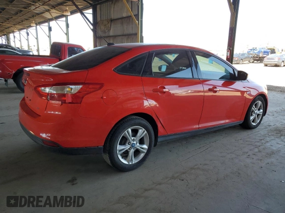 2013 Ford Focus SE with VIN 1FADP3F20DL267933, listed as a Copart auction lot 62896135 with 111,638 mi miles and Clean title. Bid and sale history available at DreamBid. Image 3.