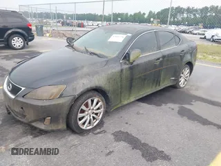 2006 Lexus IS 250 with VIN JTHCK262662001693, listed as a IAAI auction lot 42681720 with 336,622 mi miles and . Bid and sale history available at DreamBid. Image 2.