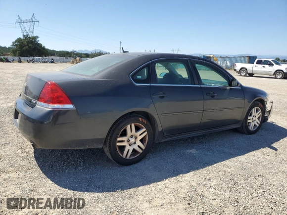2016 Chevrolet Impala LT with VIN 2G1WB5E36G1124009, listed as a Copart auction lot 59237555 with 130,835 mi miles and Salvage title. Bid and sale history available at DreamBid. Image 3.