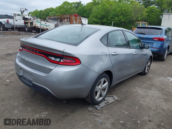 2015 Dodge Dart SXT with VIN 1C3CDFBB8FD286477, listed as a IAAI auction lot 42259459 with 116,636 mi miles and . Bid and sale history available at DreamBid. Image 4.