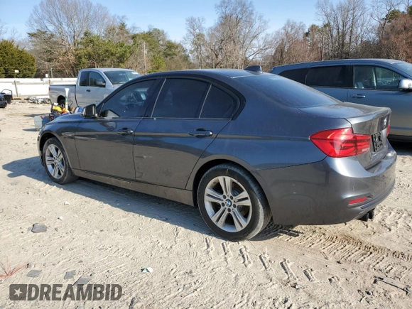 2016 BMW 3 Series 328i with VIN WBA8E9C52GK647432, listed as a Copart auction lot 48344095 with 77,960 mi miles and Salvage Title. Bid and sale history available at DreamBid. Image 2.