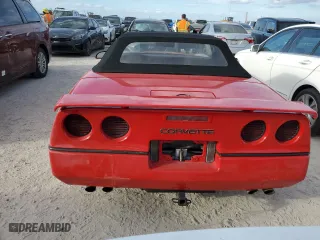 1986 Chevrolet Corvette with VIN 1G1YY6782G5905355, listed as a Copart auction lot 76673324 with 45,123 mi miles and Salvage Title. Bid and sale history available at carsss.com. Image 6.