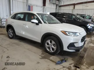 2024 Honda HR-V LX with VIN 3CZRZ2H37RM761118, listed as a Copart auction lot 60245595 with 17,427 mi miles and Salvage title. Bid and sale history available at DreamBid. Image 4.