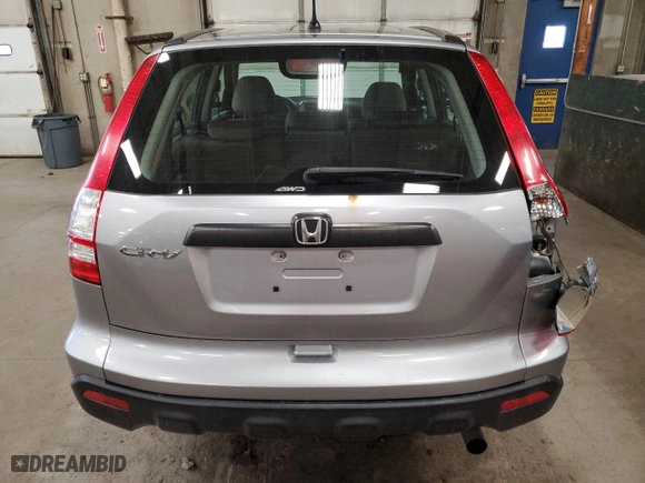 2008 Honda CR-V LX with VIN JHLRE48318C058694, listed as a Copart auction lot 51895545 with 201,307 mi miles and Salvage Title. Bid and sale history available at carsss.com. Image 6.