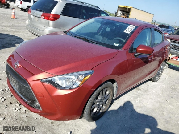 2019 Toyota Yaris Sedan L with VIN 3MYDLBYV3KY508168, listed as a Copart auction lot 66229163 with 39,010 mi miles. Bid and sale history available at carsss.com. Image 1.