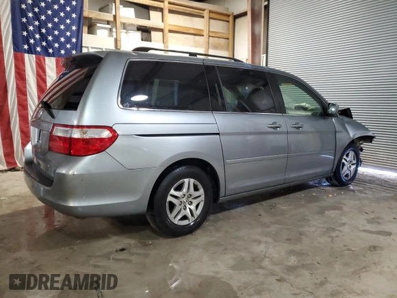 2006 Honda Odyssey EX-L with VIN 5FNRL38706B098605, listed as a Copart auction lot 86913554 with 247,638 mi miles and Salvage Title. Bid and sale history available at carsss.com. Image 3.