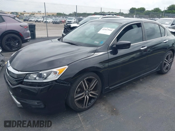 2016 Honda Accord Sport with VIN 1HGCR2F53GA102786, listed as a IAAI auction lot 42437944 with 102,068 mi miles and . Bid and sale history available at DreamBid. Image 18.