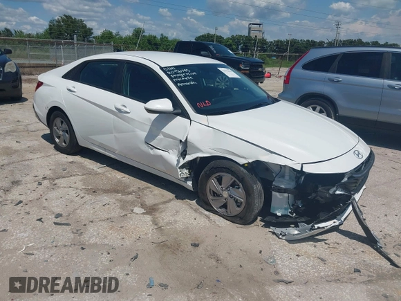 2025 Hyundai Elantra SE with VIN KMHLL4DG9SU861154, listed as a IAAI auction lot 42591870 with 7,070 mi miles and . Bid and sale history available at DreamBid. Image 1.