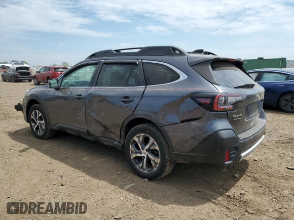 2021 Subaru Outback Limited with VIN 4S4BTANC5M3140649, listed as a Copart auction lot 59720735 with 65,881 mi miles and Salvage title. Bid and sale history available at DreamBid. Image 2.