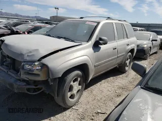 2007 Chevrolet TrailBlazer LS with VIN 1GNDT13S972113415, listed as a Copart auction lot 46336645 with 0 mi miles and Salvage Title. Bid and sale history available at carsss.com. Image 1.