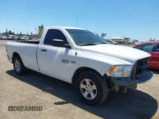 2017 Ram 1500 Tradesman z VIN 3C6JR6DT8HG542110, wystawiony jako IAAI lot #42201128 z przebiegiem 141 860 mil mil oraz . Historia ofert i sprzedaży dostępna na DreamBid. Obrazek 1.